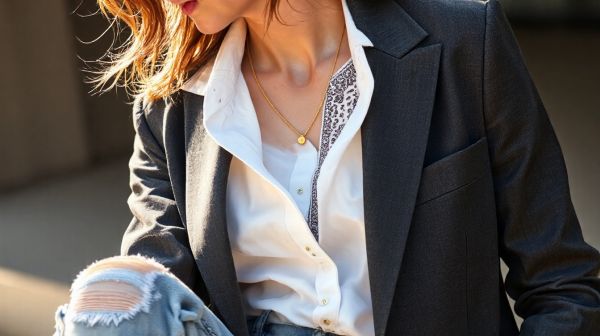 5 idées de tenues tendance avec une chemise col indien en coton